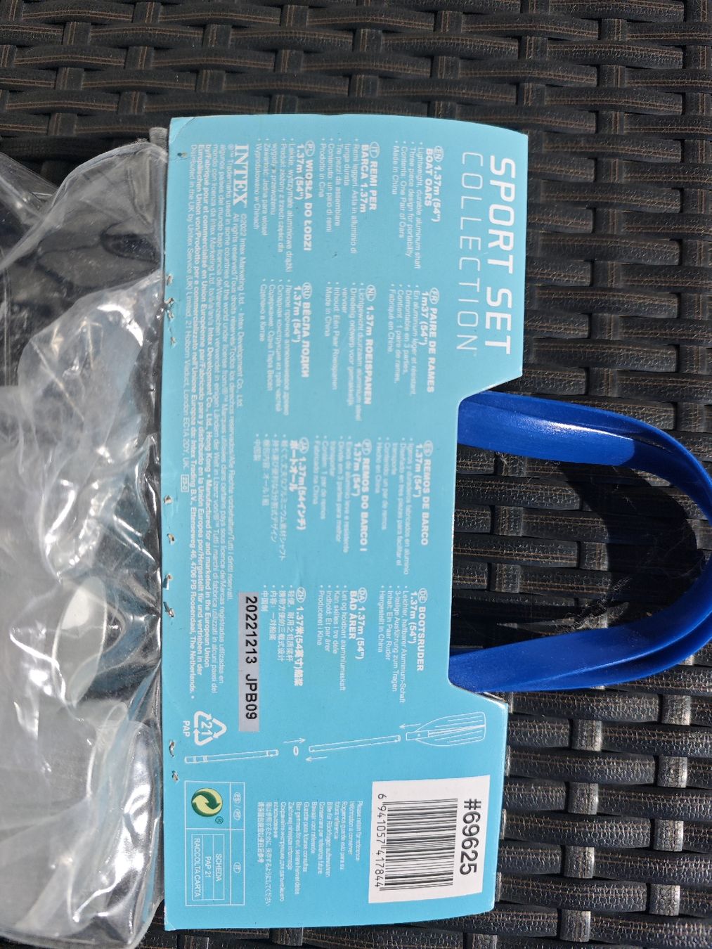 Gommoni, kayak & canoe: Intex Paddel, gekauft, nie benutzt – Nuovo (secondo la descrizione) da Vordemwald venduto da RiHe01 2