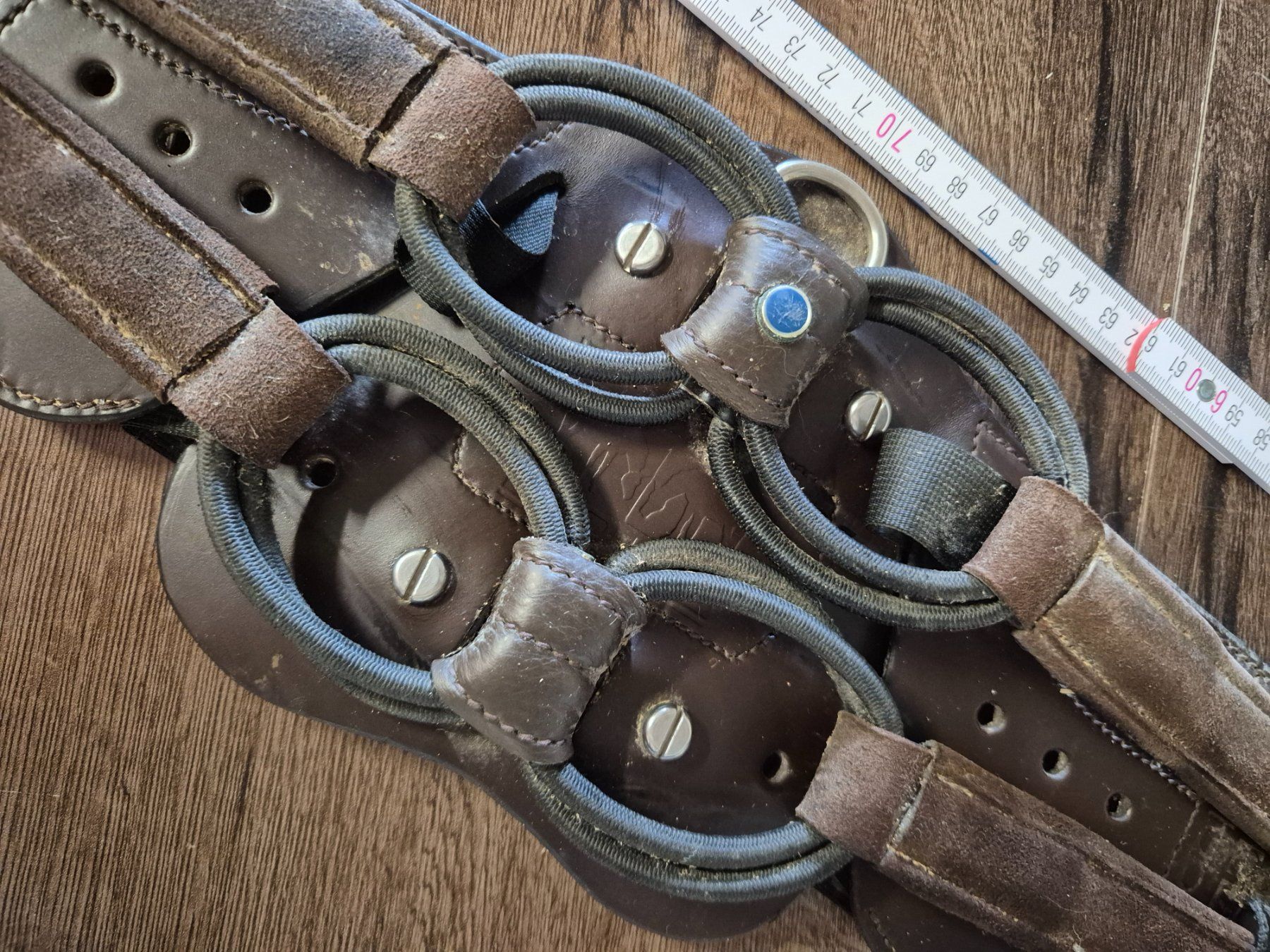 Briglie & Cavezze: Stübben EquiSoft Ledergurt Sattelgurt 140cm – Usato da Meggen venduto da Orrinka20 4