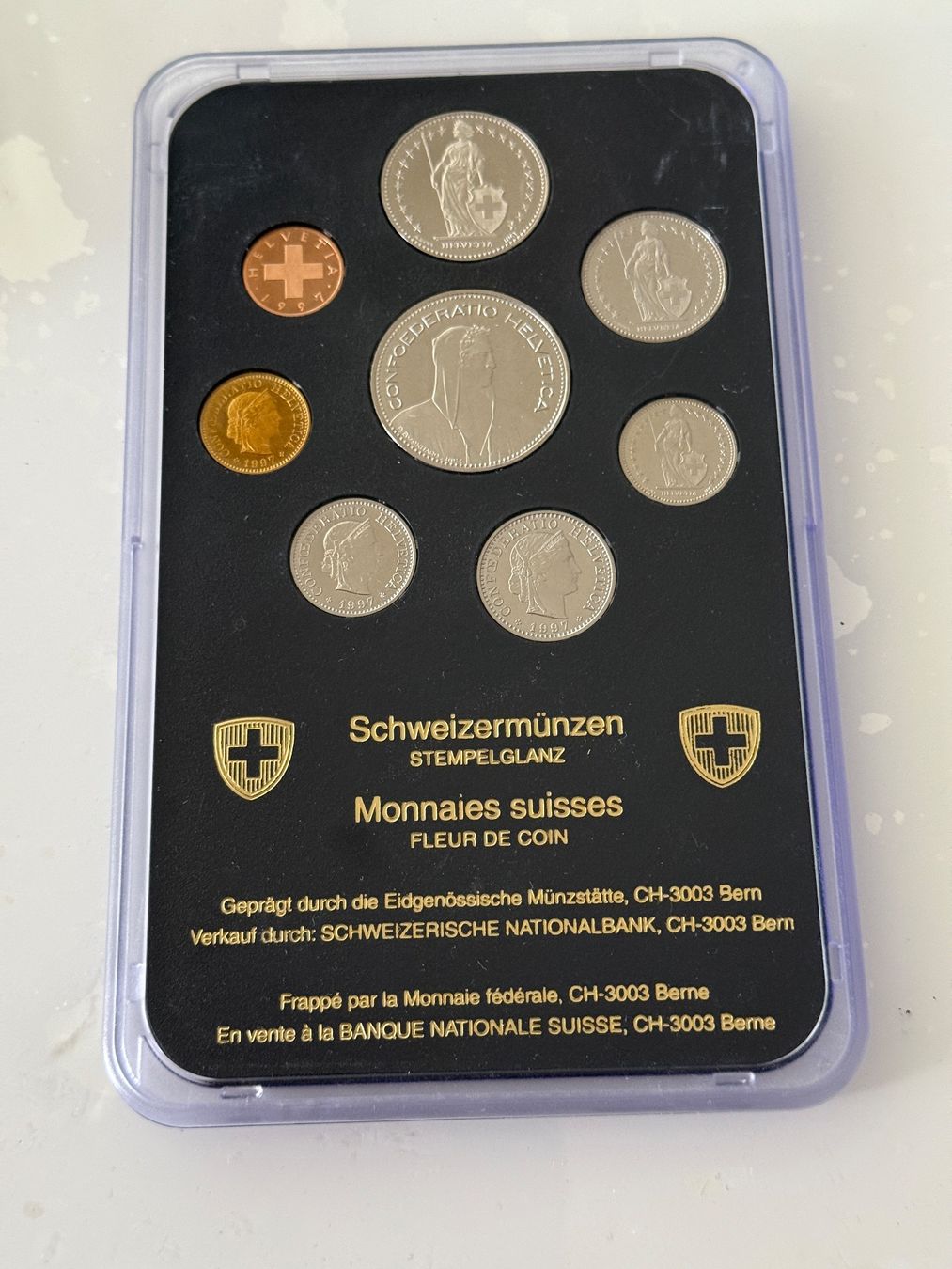 Alle Münzen: Schweizer Münzsatz 1997  Stempelglanz – Neu (gemäss Beschreibung) aus Wallisellen von SWISS_SILVER1