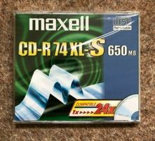 Maxell CD-R 74XL-S 650MB Neu originalverpackt !!
