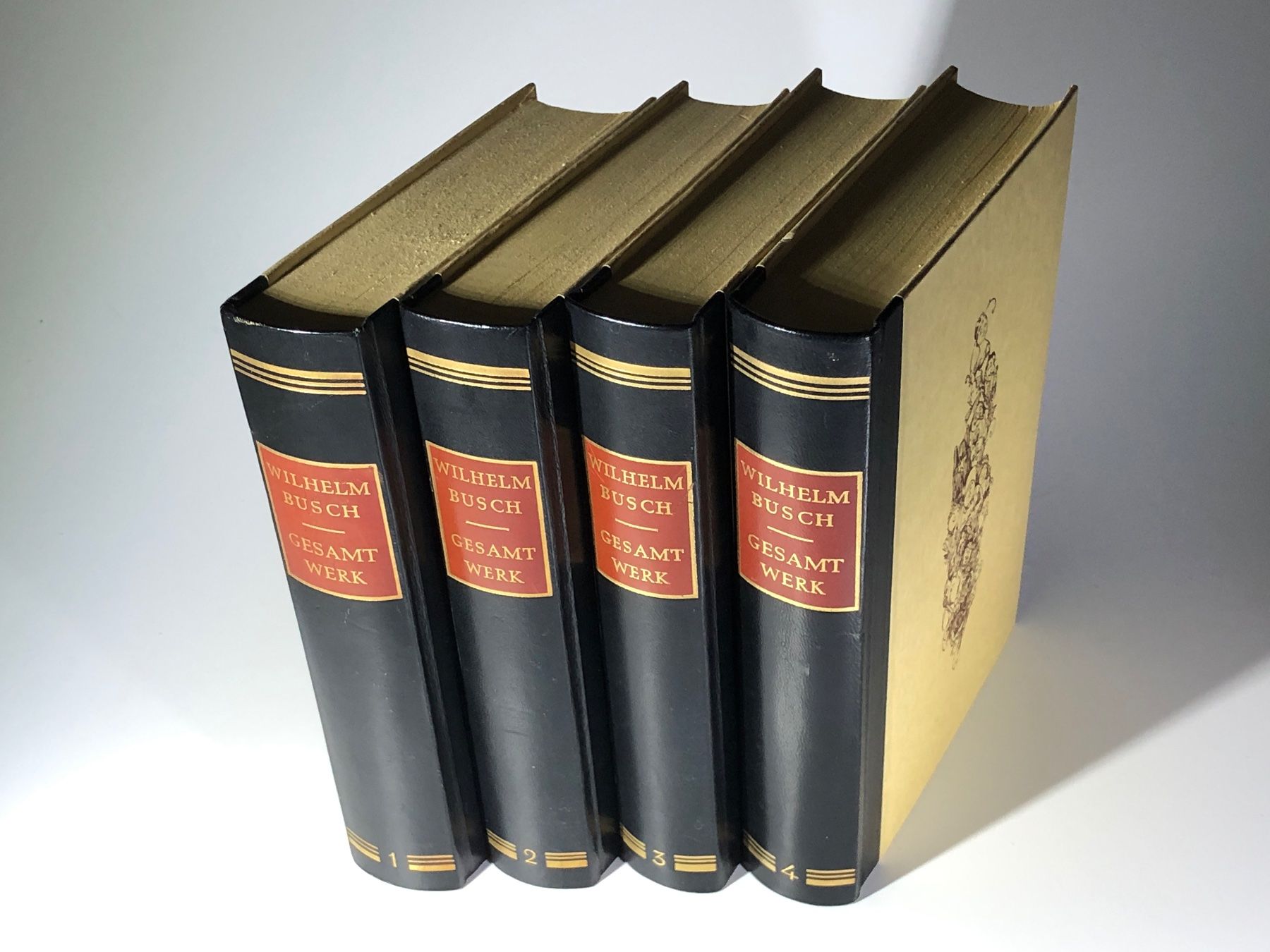 Libri: Wilhelm Busch - Gesamtwerk - Bände 1 - 4 – Usato da Bergdietikon venduto da Garak