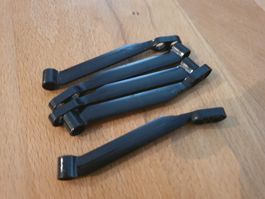 7 LEGO 32294 Schwarzer Technic Wishbone-Aufhängungsarm