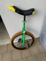 Einrad Qu-ax 20 Zoll grün mit gelbem Reifen