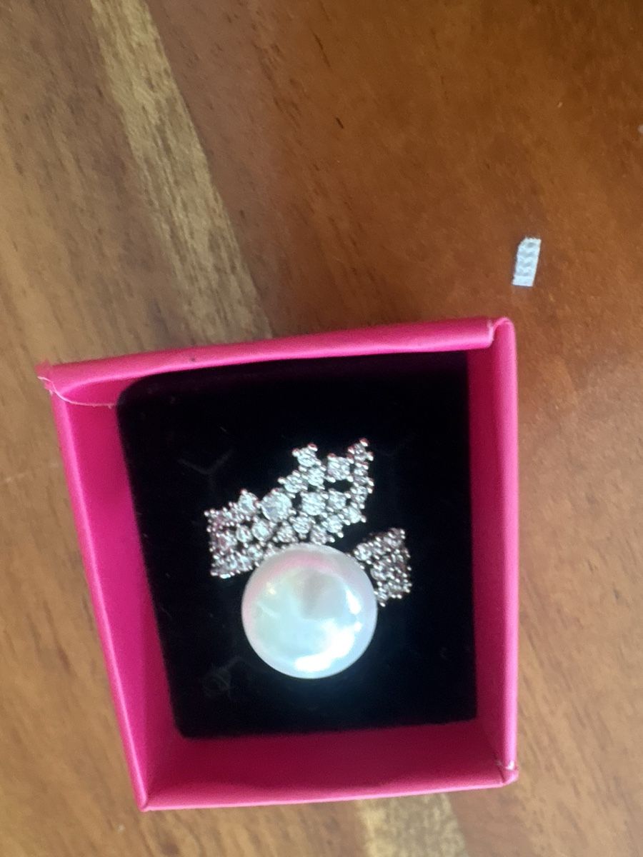 Ringe: Perlenring mit Strass – Neu (gemäss Beschreibung) aus Obbürgen von bugi6868 2