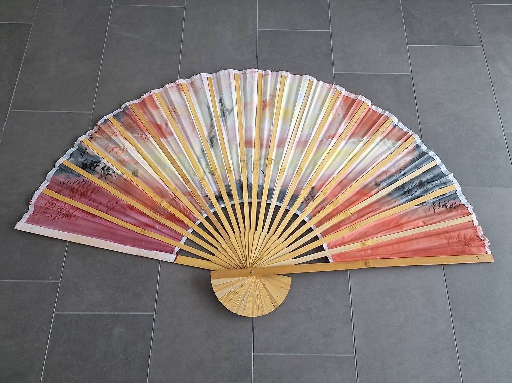 Tutte le decorazioni: Handbemalter Fächer Asien 90 cm hoch, neu! – Nuovo (secondo la descrizione) da Ottikon venduto da nag-champa77 1