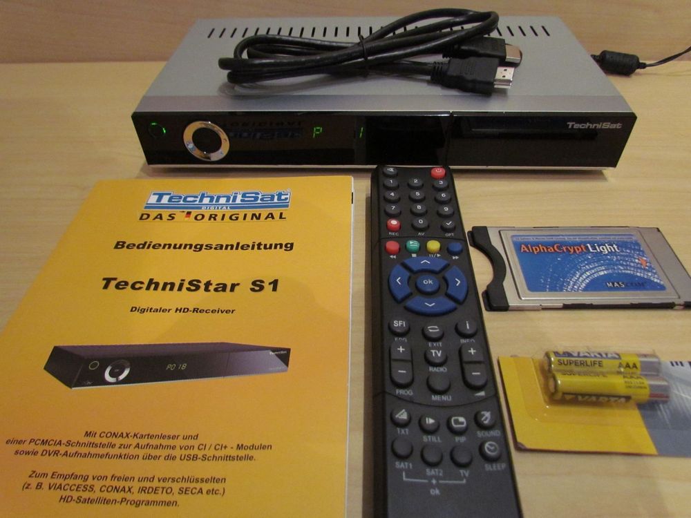 Technisat TechniStar S1, SAT HD Receiver