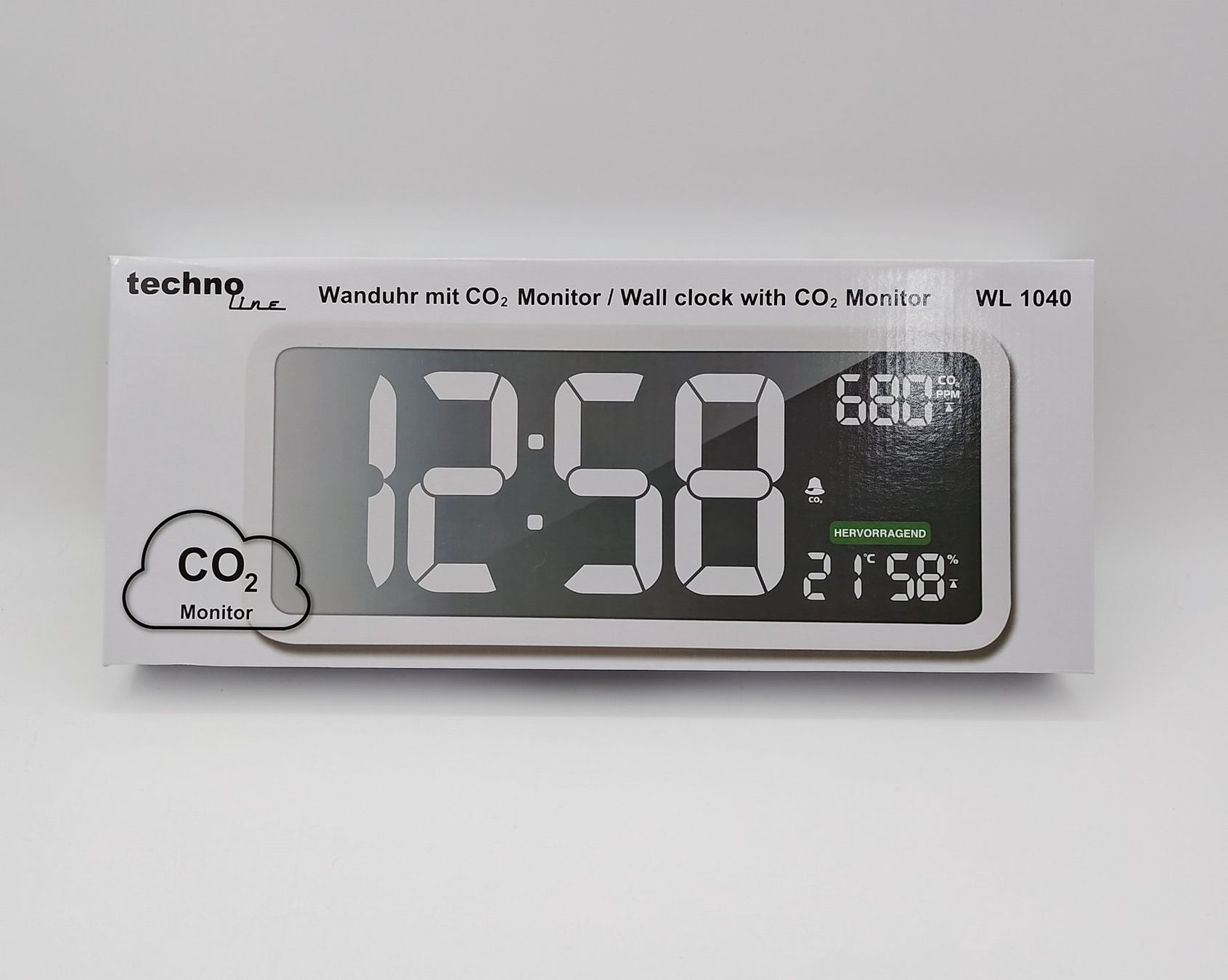 Misurare: Montre murale CO2 Météo WL 1040. – Nuovo e nell'imballaggio originale da Courtemaîche venduto da Atelier.tech