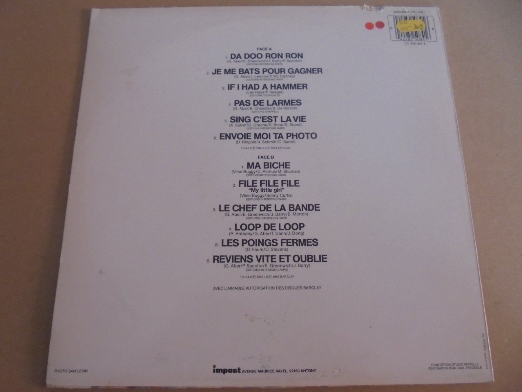 Schallplatten: Frank Alamo " Programme plus, volume 1 " LP France – Gebraucht aus Crissier von Promopost 1