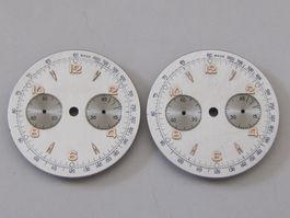 Valjoux 92, 2 Chrono ZB mit 30min und 45min Zähler. NOS SM
