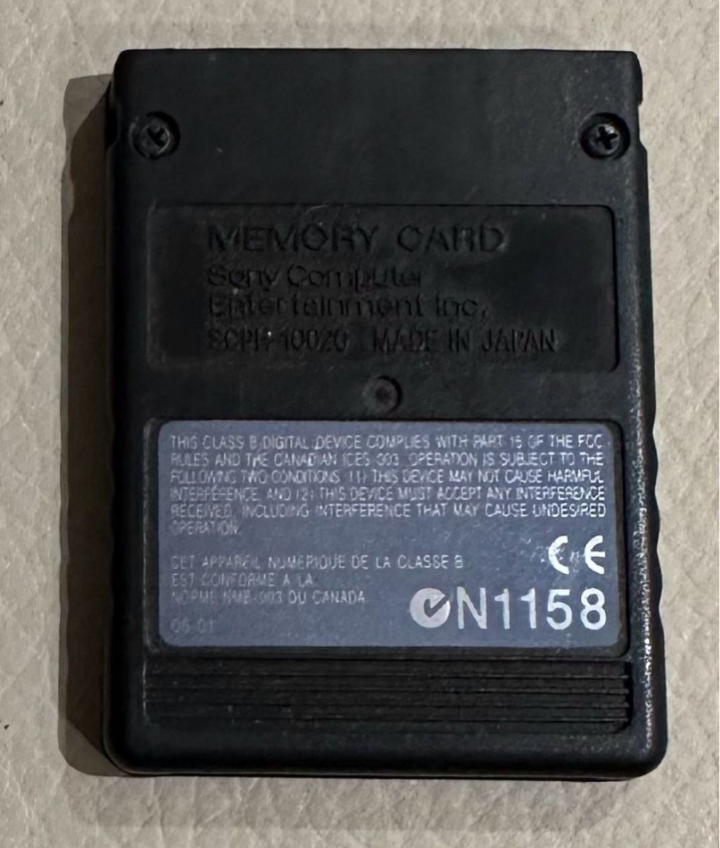 Sony Memory unit & Memory card: PlayStation 2 PS2 Memory Card 8MB Sony – Usato da Kestenholz venduto da Mad18 1