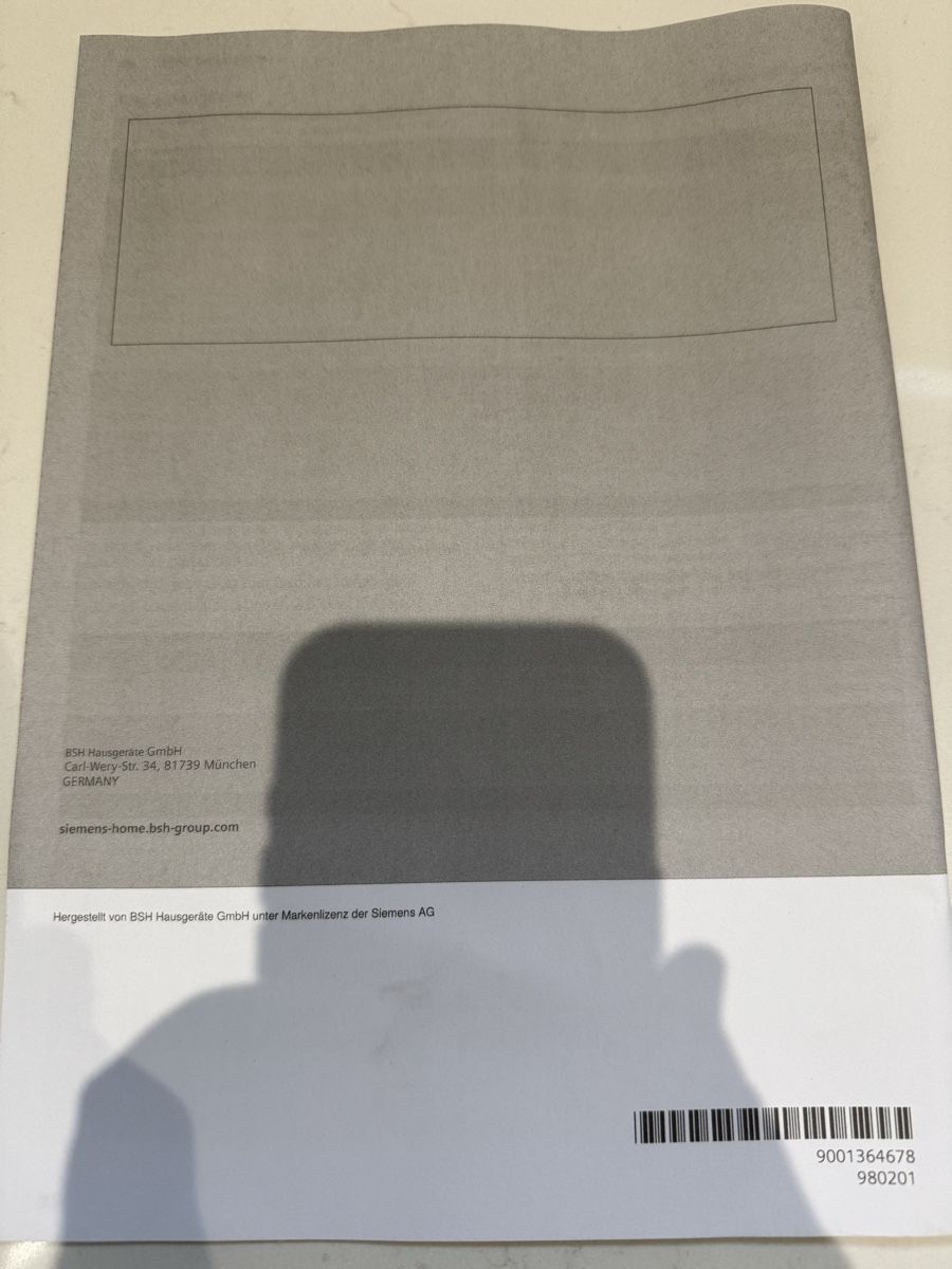 Siemens Küchengeräte: Neuwertiger Siemens CD634GBS1 Einbaudampfgarer – Neu (gemäss Beschreibung) aus Sirnach von Kariya17 6