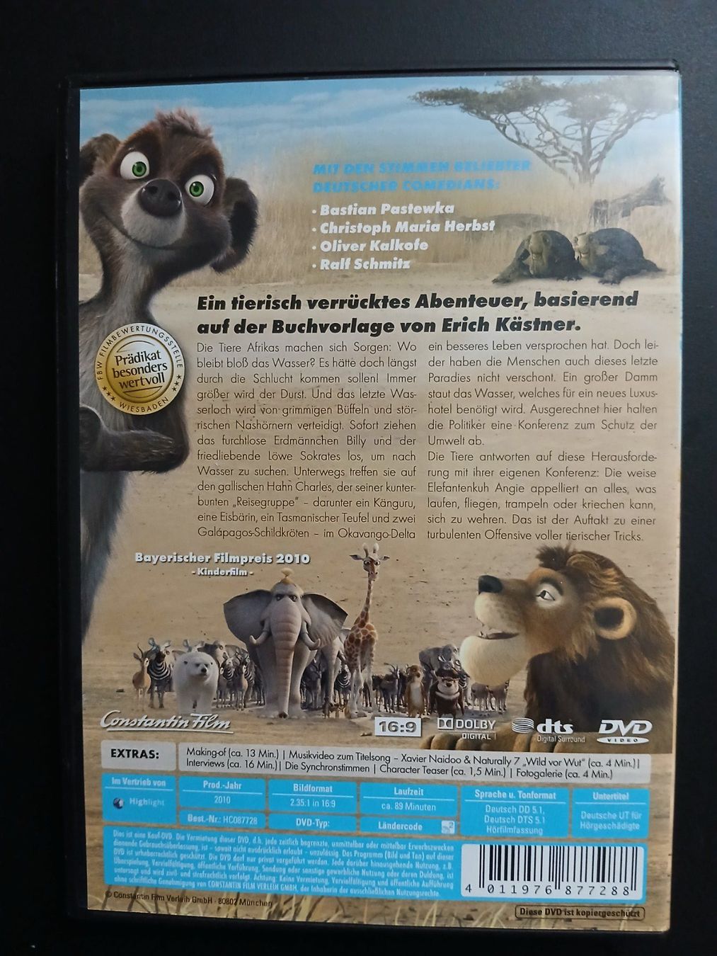 Tutti i DVDs: DVD Konferenz der Tiere – Usato da Montlingen venduto da Mabesi 1