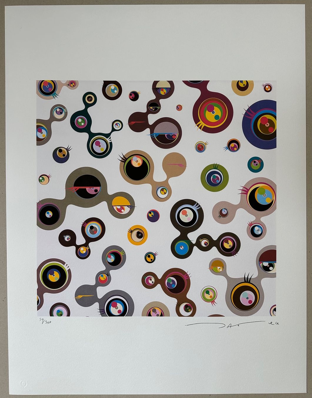 Gemälde: Murakami: Jellyfish Eyes 59/300 – Neu (gemäss Beschreibung) aus Meilen von Smgdesign