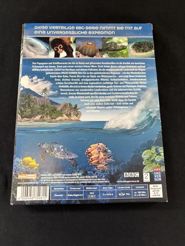 Tutti i DVDs: Wilde Karibik BBC-Serie - 2 DVDs – Usato da Zürich venduto da Drahtzug 1
