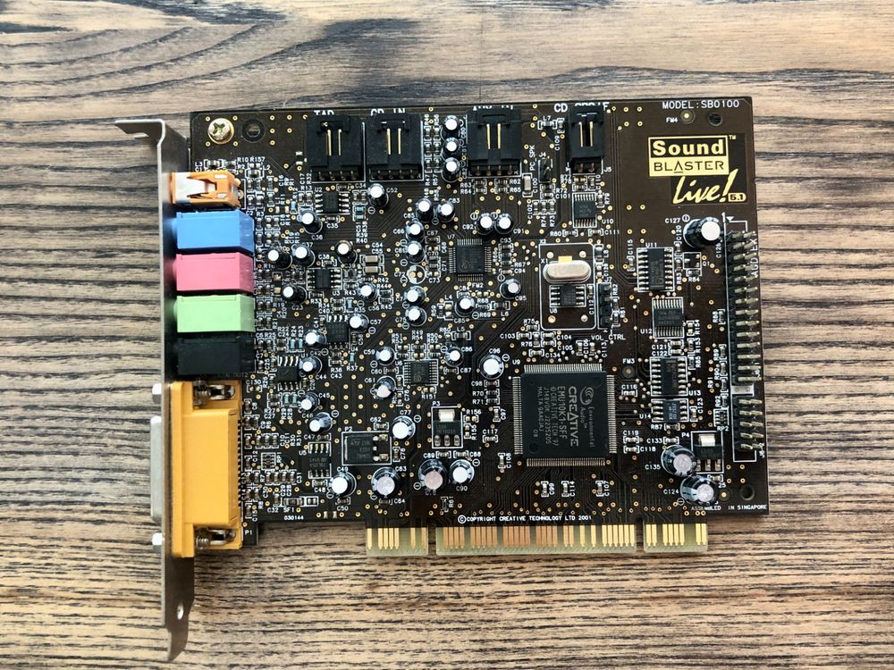 Soundkarte Creative Sound Blaster Live! 5.1 SB0100 | Kaufen auf Ricardo