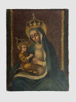 Gekrönte Madonna mit dem Jesuskind  um 1770