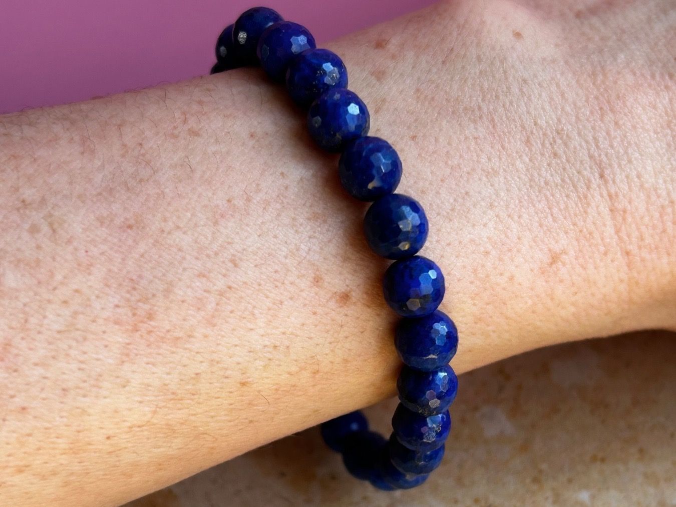 Bracciali & Braccialetti: Armband Lapislazuli (19cm) – Usato da Dittingen venduto da Bijoubelle 1