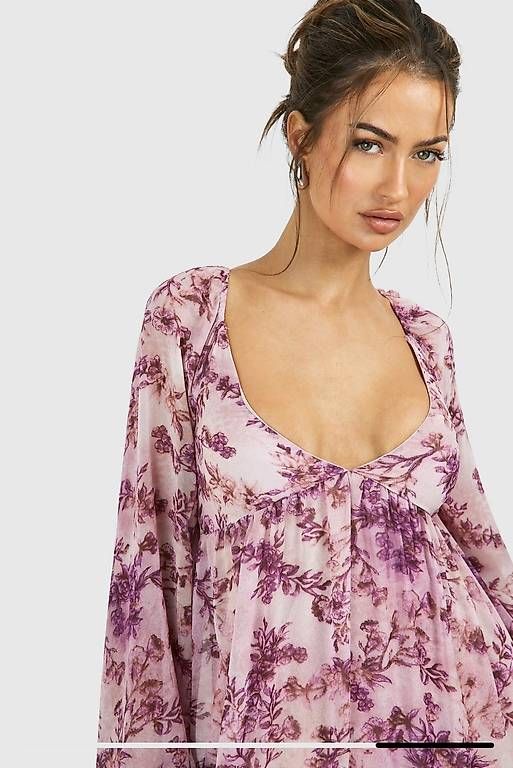 Vestiti: Schönes Chiffon-Kleid Gr L - Xl – Usato da Bern venduto da Huha1 4