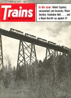 Zeitschrift Trains 02.1969, das wichtigste US-Eisenbahn-Heft