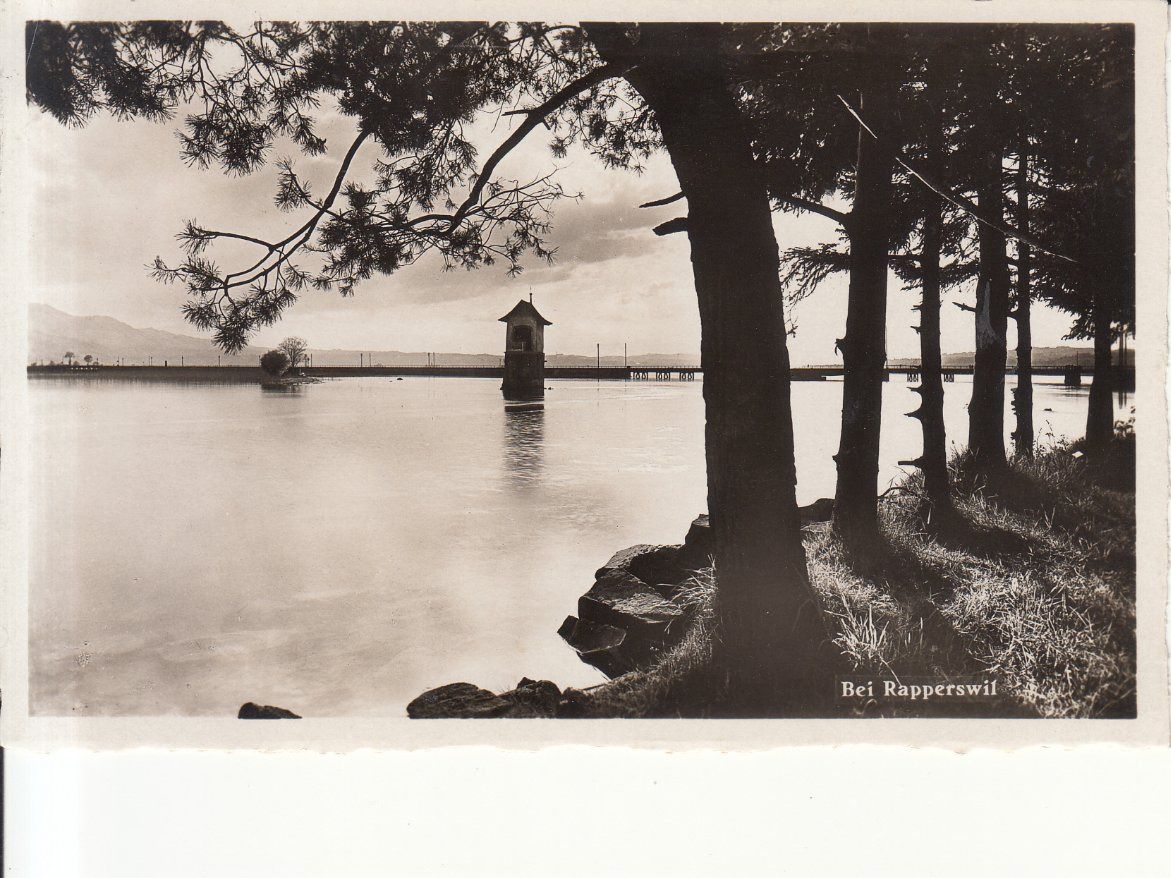 Cartoline postali: Rapperswil 1943 – Usato da Bürglen TG venduto da StampGraf