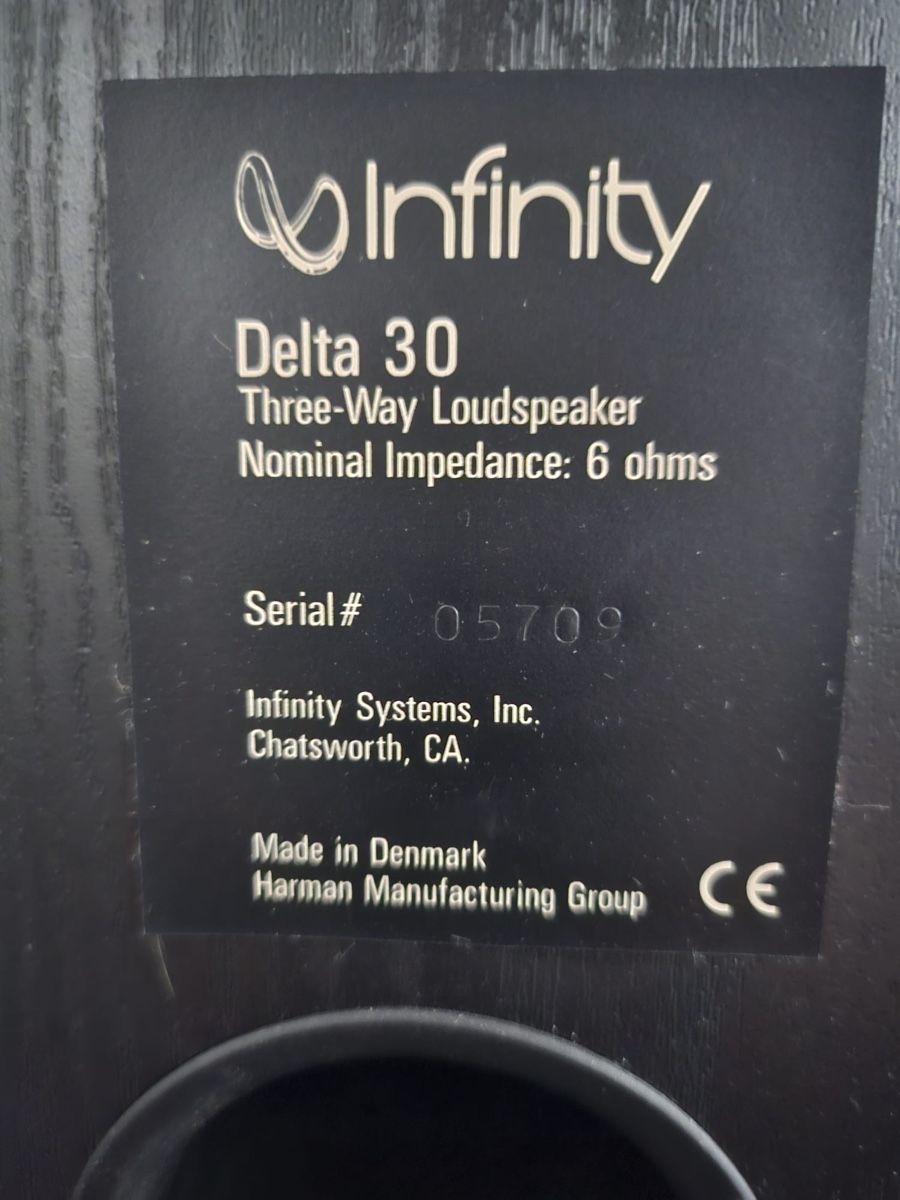 Infinity Casse acustiche: Infinity Delta 30 – Usato da Andelfingen venduto da mel597 2