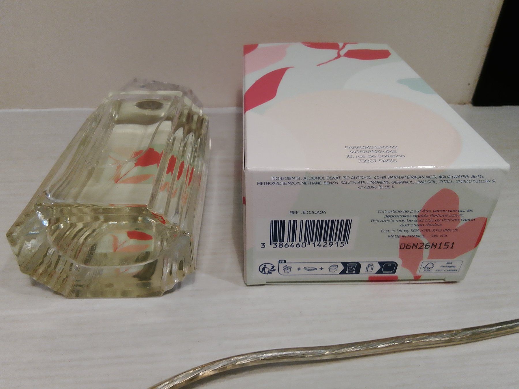 Lanvin Profumi & Eau de Toilette: Parfum Lanvin "Fleurs de" Jasmin 90ml neuf – Nuovo e nell'imballaggio originale da Vésenaz venduto da labonnevente83 1