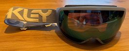 Skibrille Oakley Flight Tracker XM hellblau