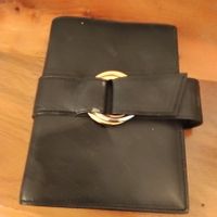 Cartier Agenda Notizbuch, Leder Schwarz