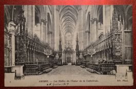 Amiens Kathedrale Chorgestühl 1919