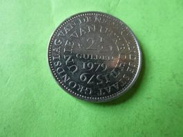 Niederlande 1979, 2 1/2 Gulden unzirkuliert