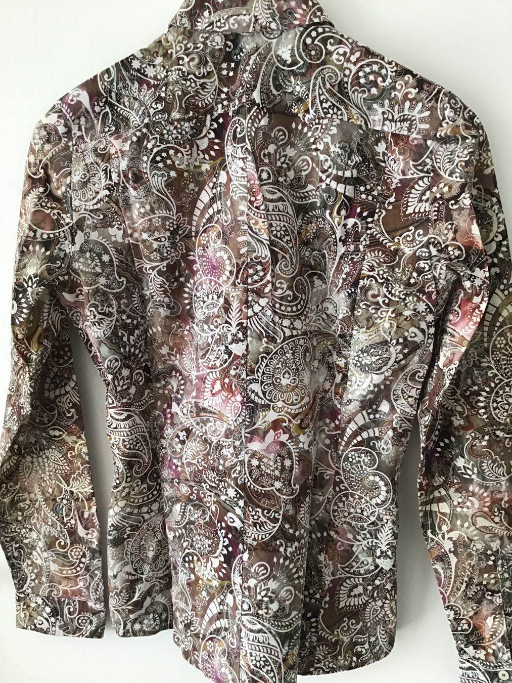 Blusen: JAQUES BRITT BLUSE LANGARM Brauntöne, Gr. 36 – Neu (gemäss Beschreibung) aus Glattfelden von ire_w6h2 3