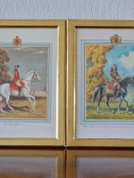 Vintage Antik 2er Set Bilderrahmen A4 mit berner Motiven