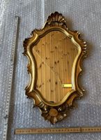 Petit miroir mural vintage doré - Style baroque / rococo