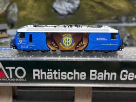 Kato 7074064 RhB Ge 4/4-II 649 Holcim Digital Top selten so (Neu