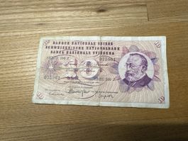Schweizer Banknote 100 Franken 1977