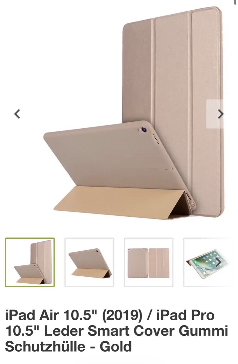 Apple Covers & Borse: I Pad Hülle neu – Nuovo e nell'imballaggio originale da Oberrieden venduto da Blumag 2