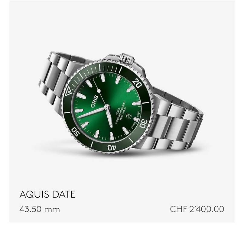 Uhren: Oris Aquis Date – Neu und originalverpackt aus Basel von lasx07 4