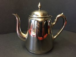 Vintage Krug Deckelkrug Rostfreistahl
