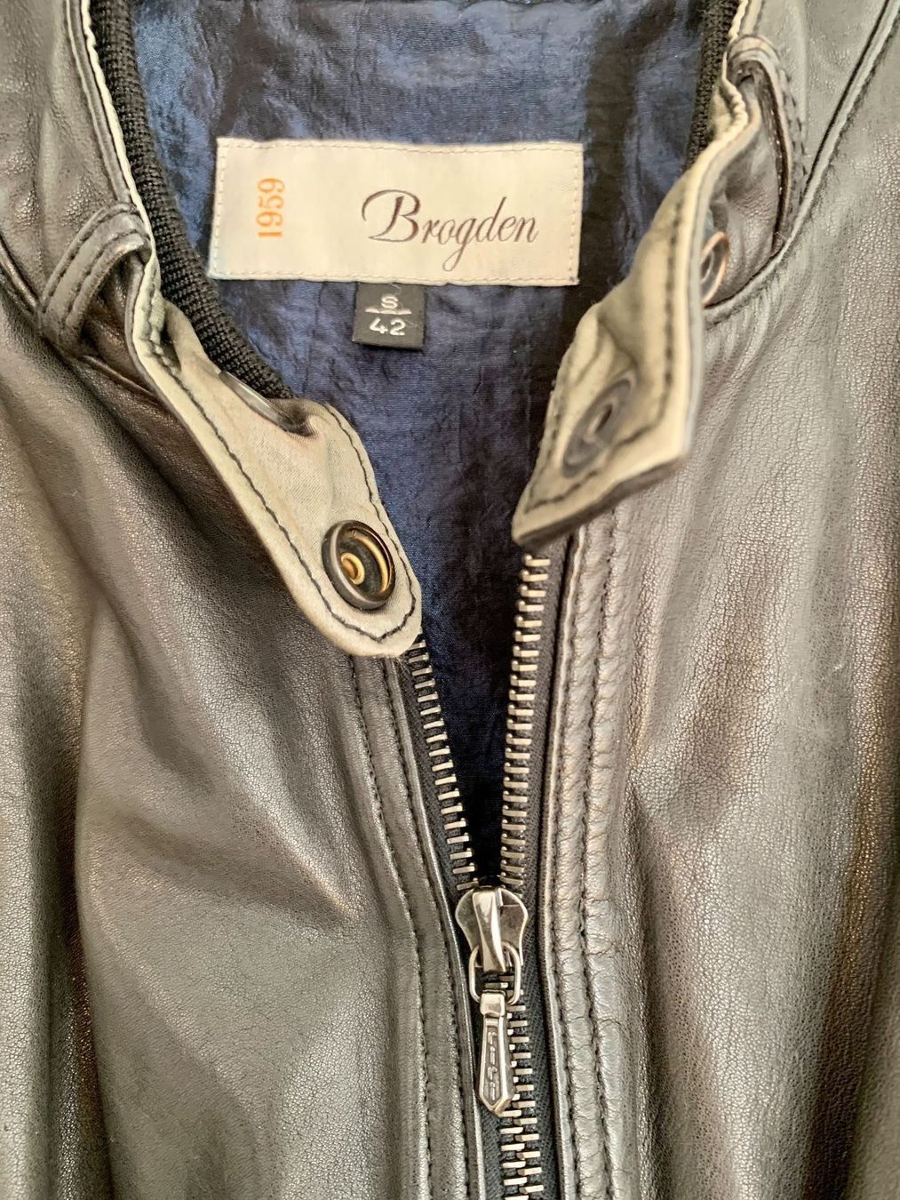 Giacche: Lederjacke von Brogden schwarz Gr.36/S – Usato da Küsnacht ZH venduto da maryberryblue 2