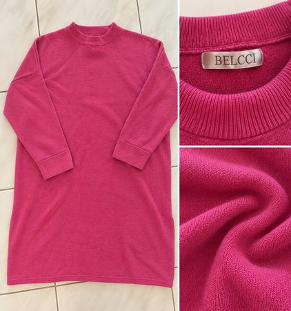 Belcci Damen Longpullover / Tunika Pink – Langarm – Gr. L