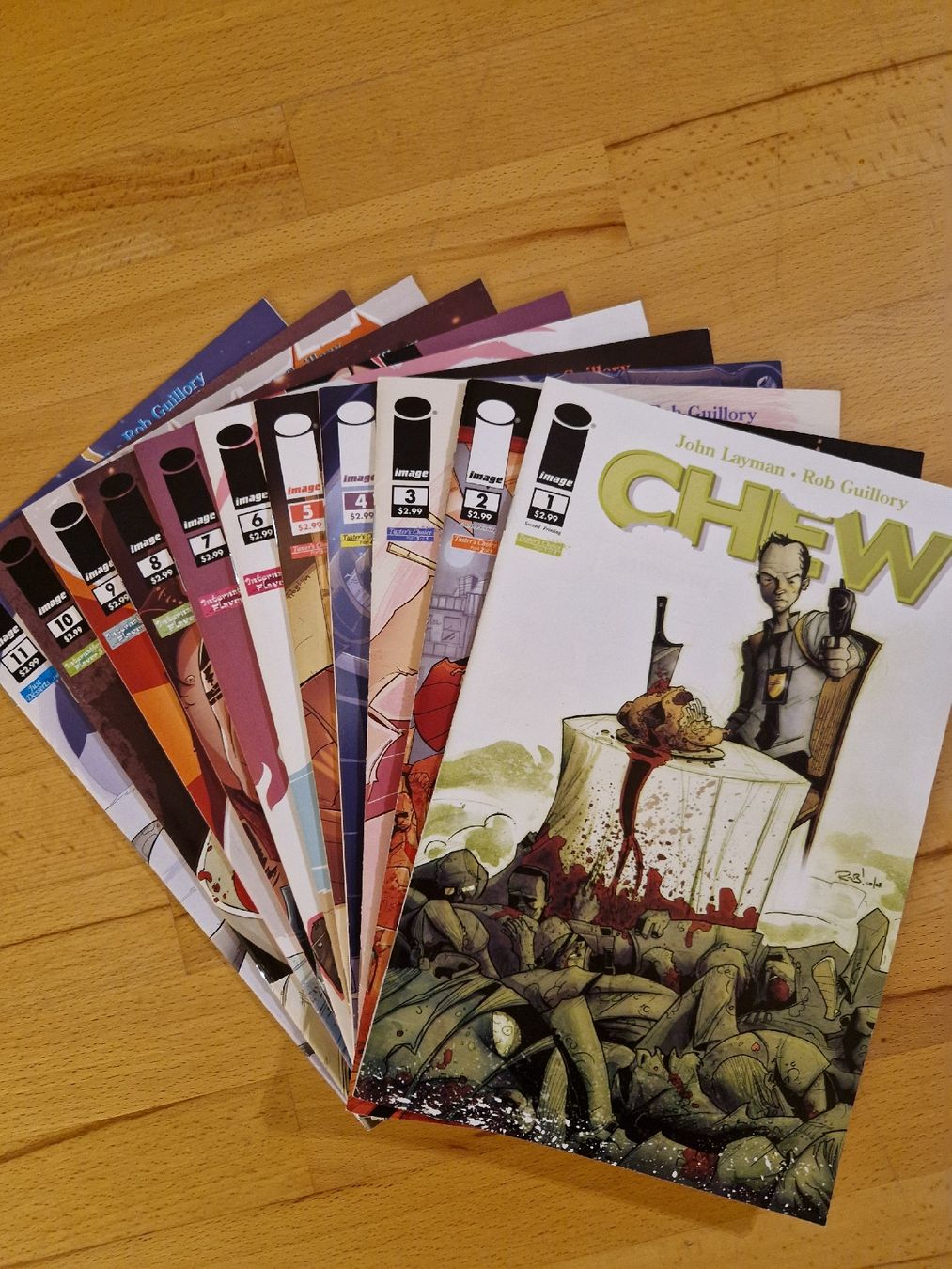 BD: CHEW #1-11 (KEY) – D'occasion à Biel/Bienne par collector_comics
