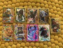 Lot de 9 cartes à collectionner Lego