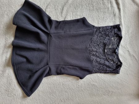 amisu peplum bluse S