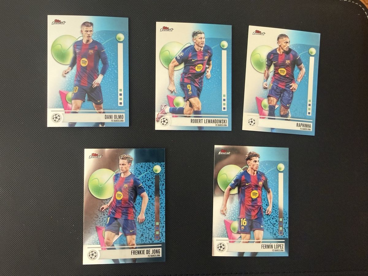 Topps Carte collezionabili: Cartes topps finest Barca  – Nuovo (secondo la descrizione) da La Chaux-de-Fonds venduto da Chacha99