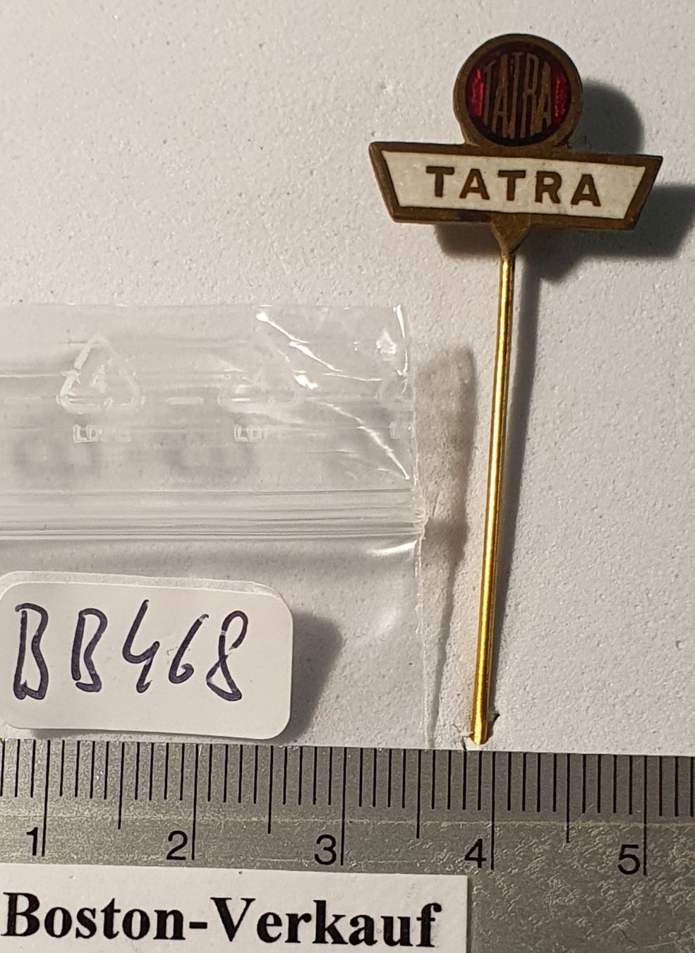 Spille & Fermagli: BB468 - Anstecknadel - TATRA  Logo – Usato da Reinach BL venduto da Boston-Verkauf 3