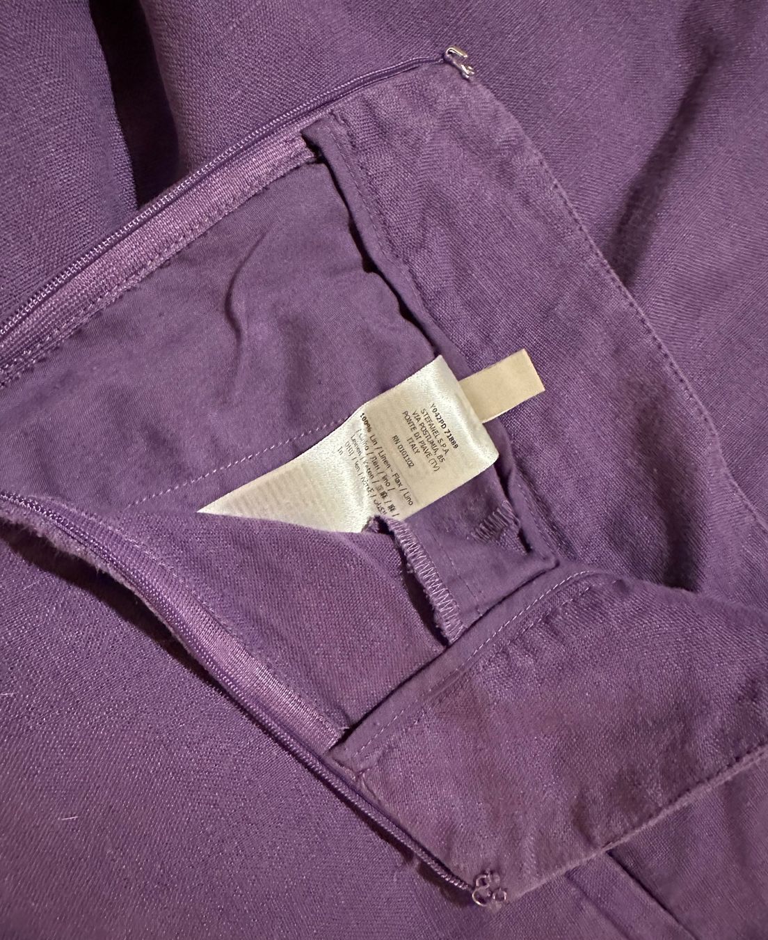 Stefanel Pantaloni: Pantalon ample en lin t.40 – Usato da Sion venduto da DayJenn 6
