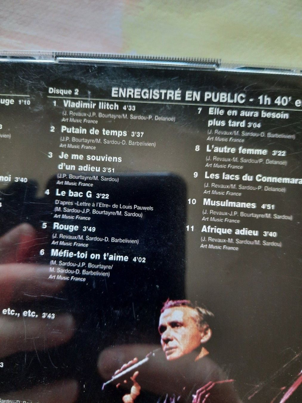 CD: CD Michel Sardou - Olympia 95 – Usato da Pully venduto da bro_n52j 3
