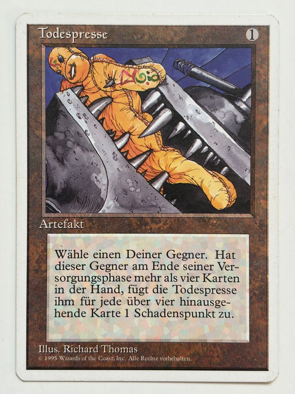 Magic The Gathering Carte collezionabili: Todespresse - 4th Edition – Usato da Bonstetten venduto da ddiederichs