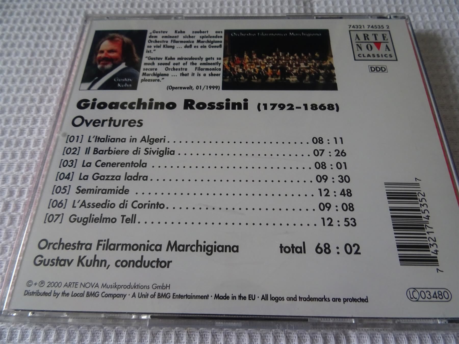 CDs: Rossini, Ouvertüren – D'occasion à Bilten par Bora3 1