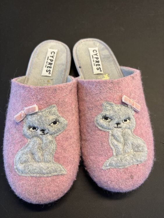 KVbabby Mädchen Jungen Plüsch Baumwolle Hausschuhe Kinder Winter